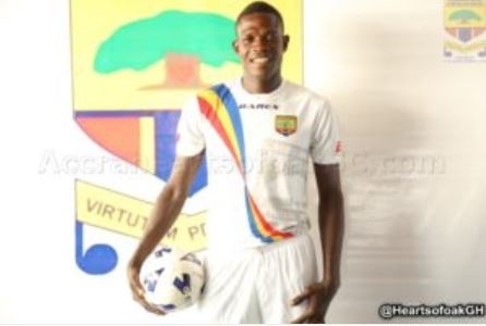 Hearts of Oak's new signing Evans Quao joined the club from Asante Kotoko