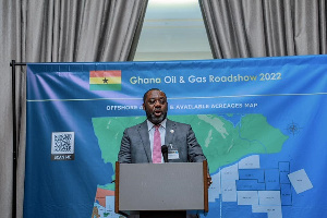 Dr. Matthew Opoku Prempeh At Ghana Oil And Gas Roadshow 2022