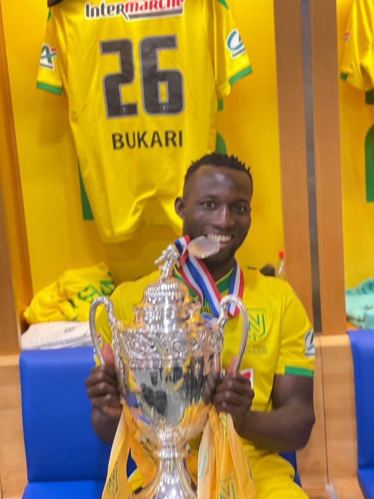 Osman Bukari plays for Ligue 1 side Nantes