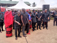 NPP executives at the funeral