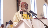 Most Reverend Charles Gabriel Palmer-Buckle, the Metropolitan Archbishop of Cape Coast