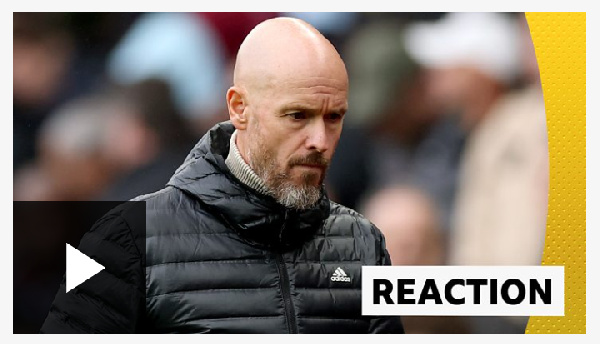 Aston Villa 0-0 Manchester United: Erik ten Hag 'very pleased' after goalless draw