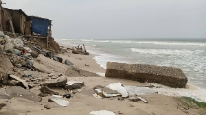 A photo of some communities that have been affected by the effects of the sea