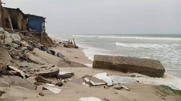 Most public places have been submerged by the water