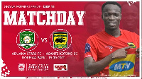 It's Kotoko vs Aduana at the Agyemang Badu Park