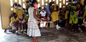 Some students of School for the Deaf, Sekondi