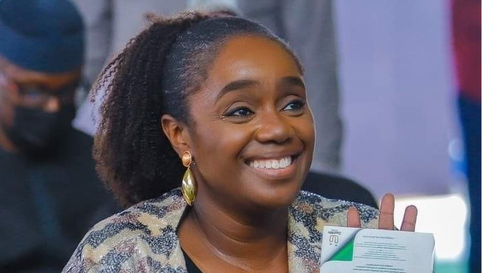 Former Minister of Finance for Nigeria, Kemi Adeosun