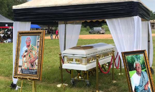 The final burial rites took place at Xavi