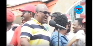 Former President John Mahama at one of the 'Unity Walk'