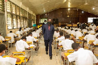 Education Minister, Dr. Yaw Osei Adutwum inspects some exam centres | File photo