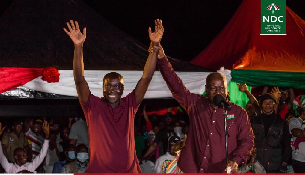 John Mahama endorses Cassiel Ato Forson in 2020