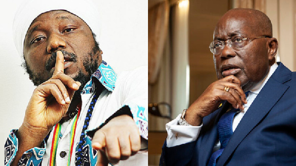 Blakk Rasta and Nana Addo Dankwa  Akufo-Addo