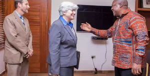 The two discussed matters of mutual interest to Ghana and the US