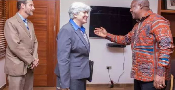 The two discussed matters of mutual interest to Ghana and the US