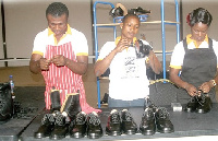 Kumasi Shoe Factory, also known as DIHOC Footwear Division