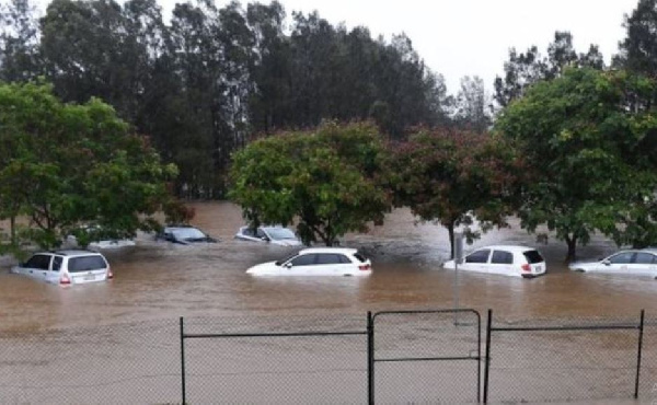 Monday night's downpour in Accra has left many properties destroyed