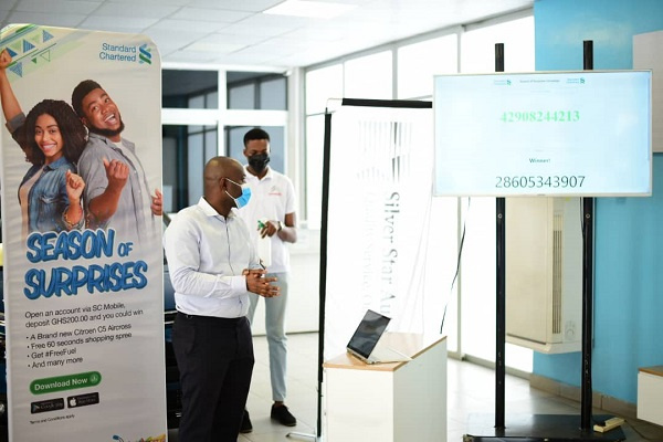 Second draw of Season of Surprises Campaign by Standard Chartered Bank Ghana was held in Accra