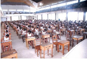 This exercise is to prevent student from cheating during the examination (file photo)