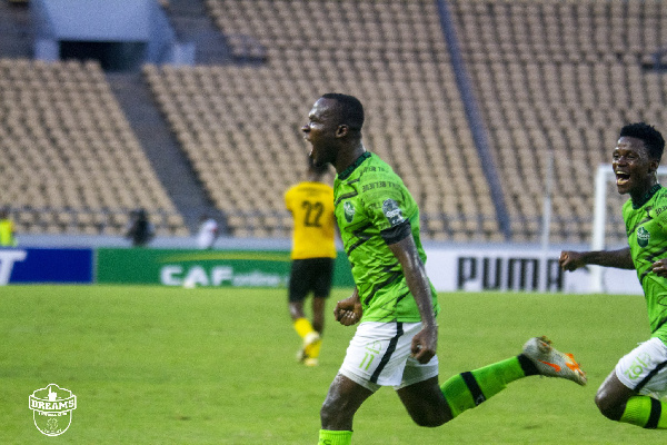 Dreams FC striker John Antwi