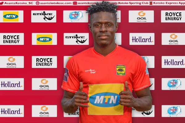 Kotoko striker Kwame Poku has 5 goals in eight games