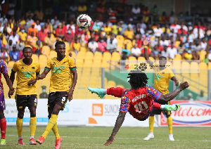 Hearts of Oak hosted Asante Kotoko