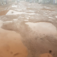 The current state of the Adjei Kojo road