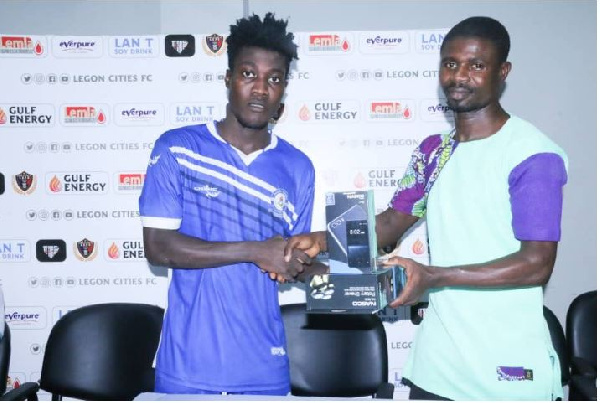 Ibrahim Sulley was named Man-of-the-Match