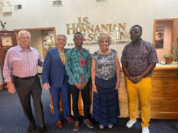 The Ghanaian team during their tour in USA