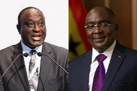 Vice President of Ghana,  Dr Mahamudu Bawumia and Alan Kyeremanteng