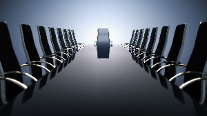 File photo of a board room. Photo credit: HBR