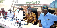 NDC communication team in Damongo