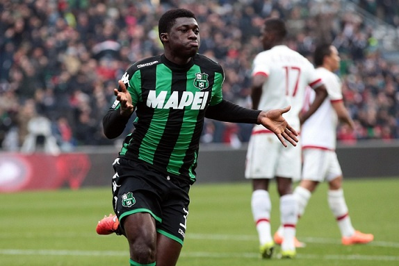 Sassuolo ace Alfred Joseph Duncan