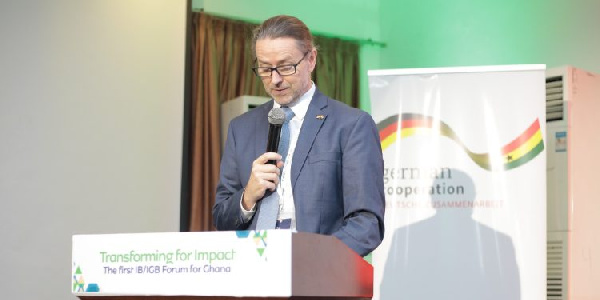 Dr. Dirk Assmann, GIZ Ghana Country Director