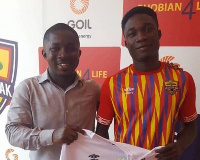 Hearts of Oak winger Dominic Eshun