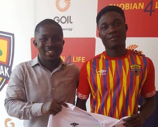 Hearts of Oak winger Dominic Eshun