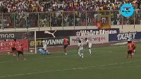 Semenyo scored the only goal in the match