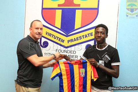 Dankyi joined Hearts from Liberty