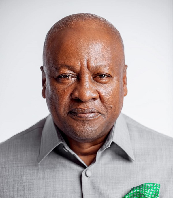 Former president, John Dramani Mahama