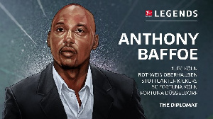 Anthony Baffoe Honoured