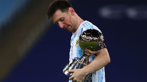 Lionel Messi don win im first major international title