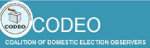 The Coalition of Domestic Election Observers (CODEO) logo