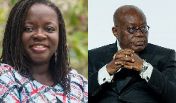 UG VC Prof. Nana Aba Appiah Amfo and President Akufo-Addo