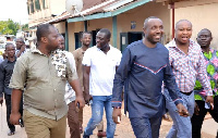 John Boadu with some Regional delegates