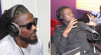 Dancehall musician Samini and Bulldog