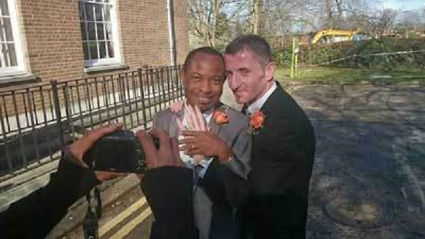 Kayode Ogunyemi and husband Keegan