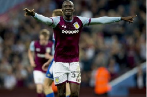 Albert Adomah won Aston Villa's Player of the Year award with 14 goals in 42 appearances