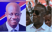 Charles Owusu of the NPP and the NDC's James Gyakye Quayson