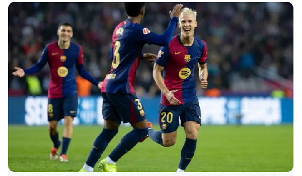 First half blitz sees Barcelona claim derby bragging rights against Espanyol