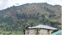 House on side of Danyame mountains