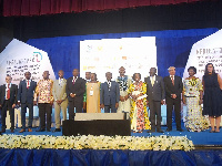 Dignitaries and participants in a group photograph